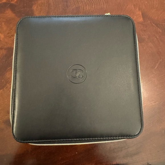 CHANEL Handbags - CHANEL Lambskin Leather Travel Case